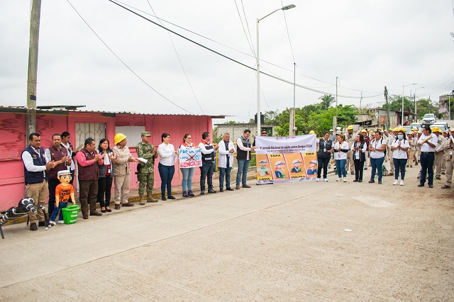 Previenen enfermedades transmitidas por vector, en Poza Rica