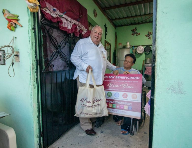 Ayuntamiento lleva apoyos a hogares de quienes más los necesitan