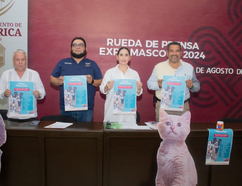 Anuncian la Expo Mascotas 2024