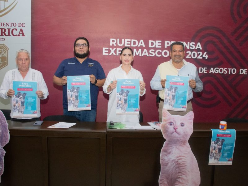 Anuncian la Expo Mascotas 2024