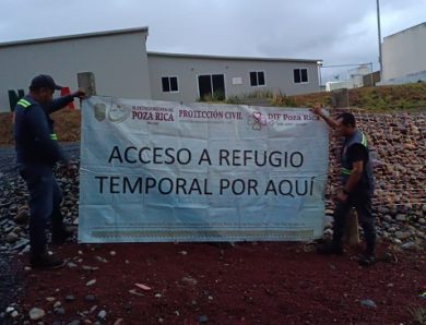 Refugio Temporal habilitado en la Casa del Migrante