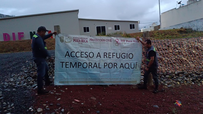 Refugio Temporal habilitado en la Casa del Migrante