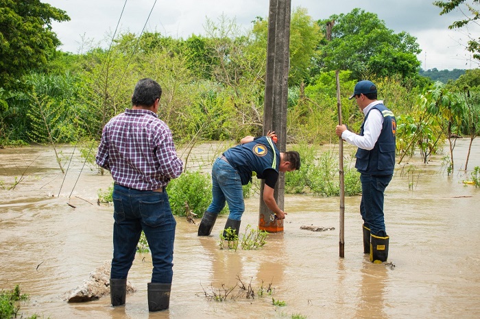 Supervisa operativo de Protección Civil