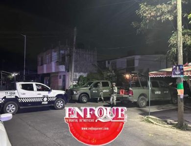 Tiroteo en el Fraccionamiento Palmas de Poza Rica deja cuatro detenidos y un policía lesionado