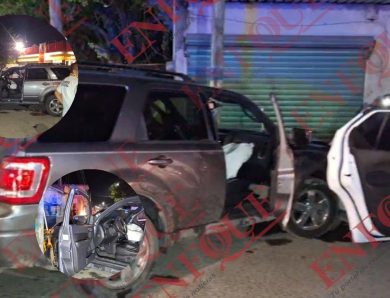 huye y provoca un accidente automovilístico