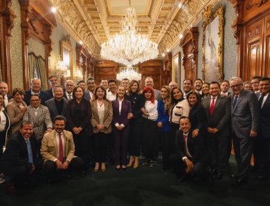 Roció Nahle asiste a reunión con Presidenta Claudia Sheinbaum