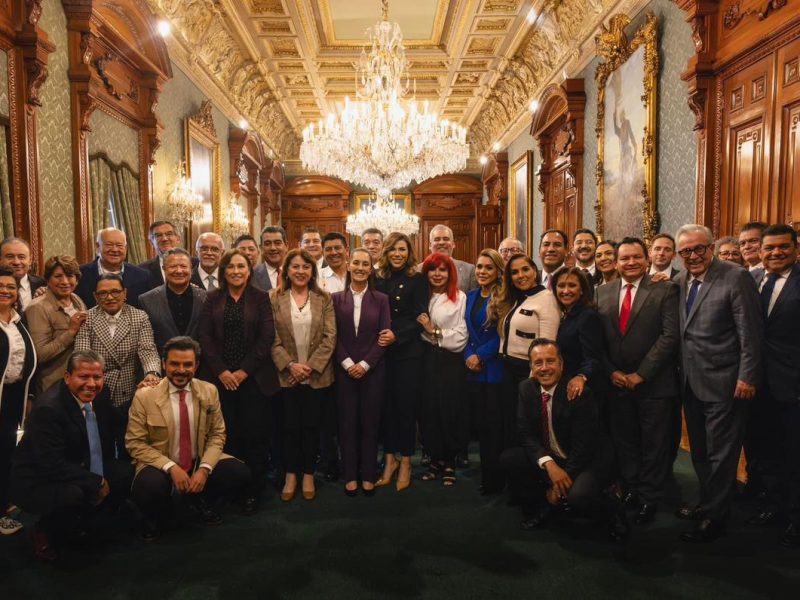 Roció Nahle asiste a reunión con Presidenta Claudia Sheinbaum