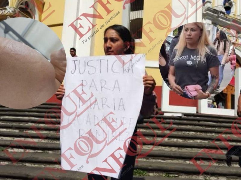 Exigen castigo para agresora que arrojó aceite caliente