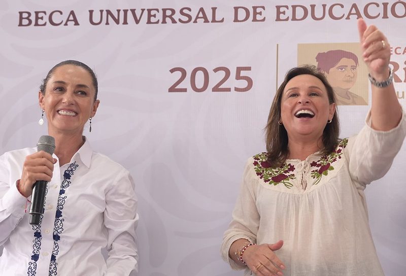 Estamos visibilizadas: Nahle al recibir a Claudia Sheinbaum