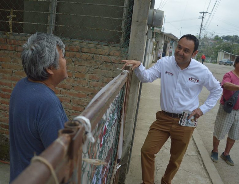 Lima Franco sigue recorriendo los sectores de Poza Rica