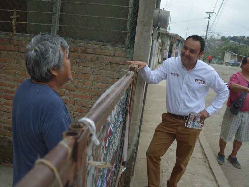 Lima Franco sigue recorriendo los sectores de Poza Rica