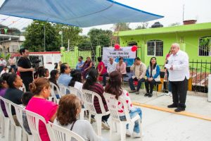 Mejoran colonias y escuelas con obras públicas en Poza Rica