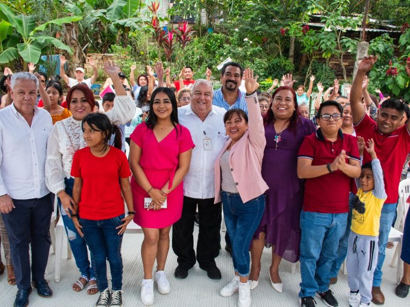 Mejoran colonias y escuelas con obras públicas en Poza Rica