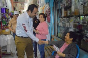 Lima Franco fortalece el vínculo con los comerciantes 