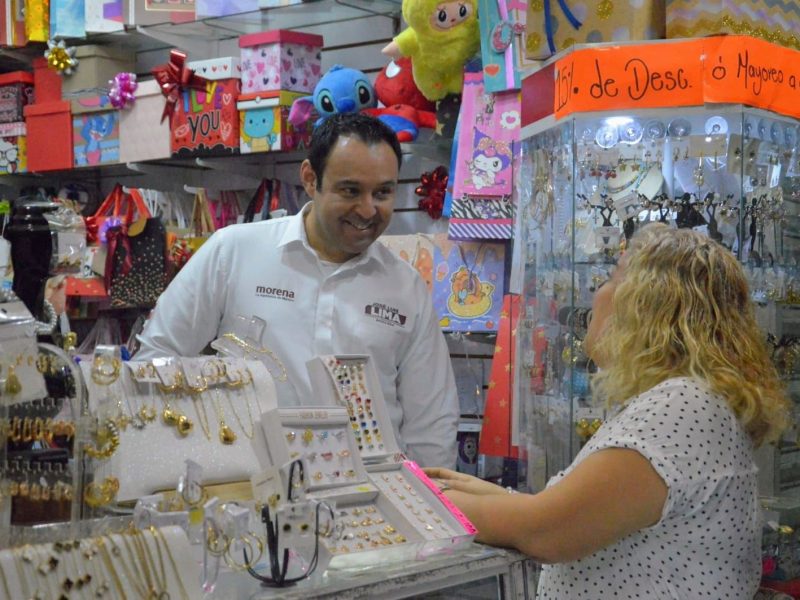 Lima Franco fortalece el vínculo con los comerciantes