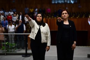 Laura Mejía  ya es diputada local del V distrito