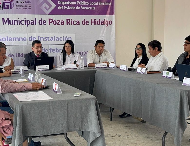 Integran consejo municipal del OPLE en Poza Rica