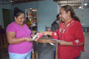 Lorena López sigue encaminando la afiliación 