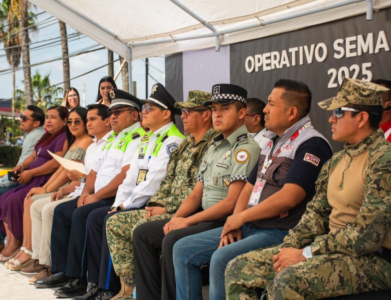 Inicia en Poza Rica el Operativo Semana Santa 2025