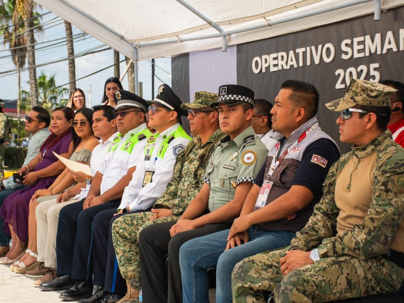Inicia en Poza Rica el Operativo Semana Santa 2025