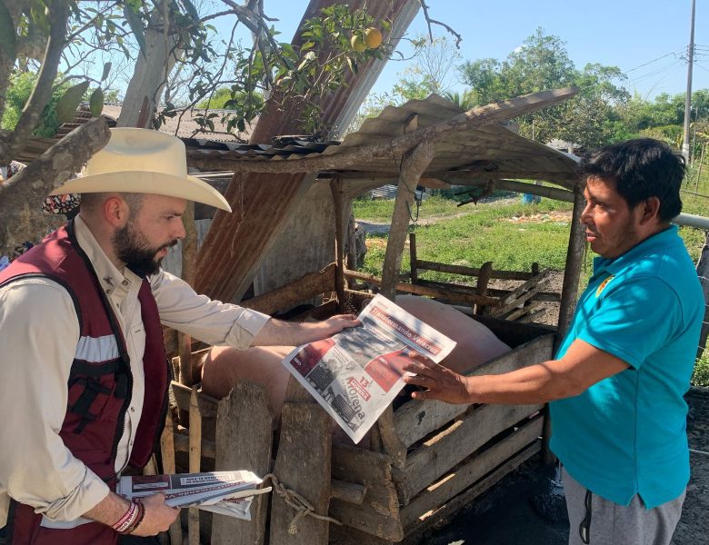 La transformación llegará a Coatzintla: Jorge Alanís
