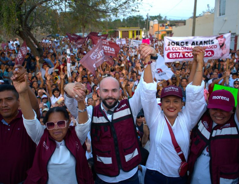 Coatzintecos respaldan a Jorge Alanís para la alcaldía
