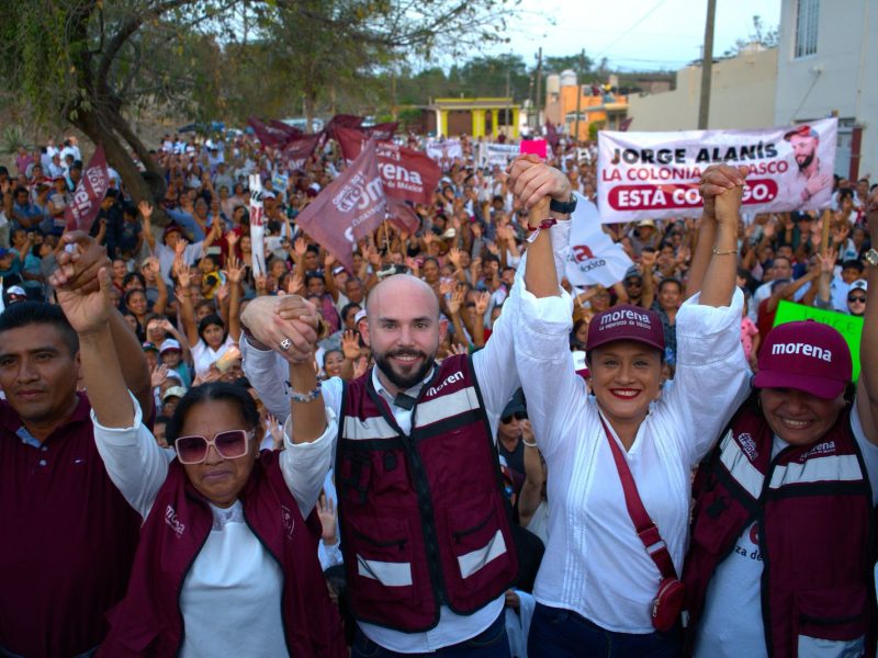 Coatzintecos respaldan a Jorge Alanís para la alcaldía