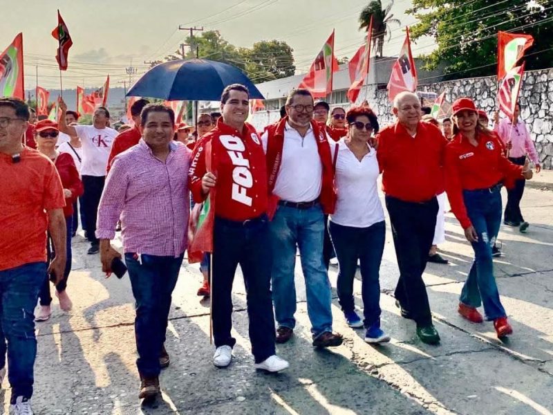 Manuel Alonso arranca campaña rumbo a la alcaldía