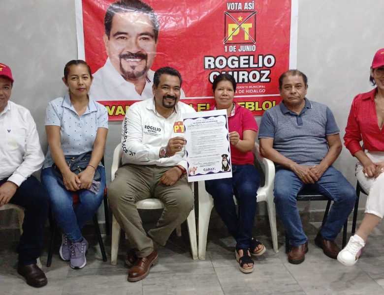Rogelio Quiroz primer candidato en sumarse a la campaña “Yo Firmo por los Animales”