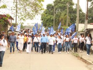 A paso firme y seguro avanza candidato del PAN Amado Guerrero rumbo a la alcaldíade Tihuatlán 