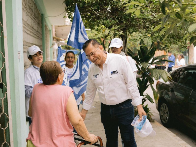 Fortaleceremos la economía local: Naro Amador