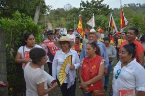 Lorena López recibe total respaldo en Contreras