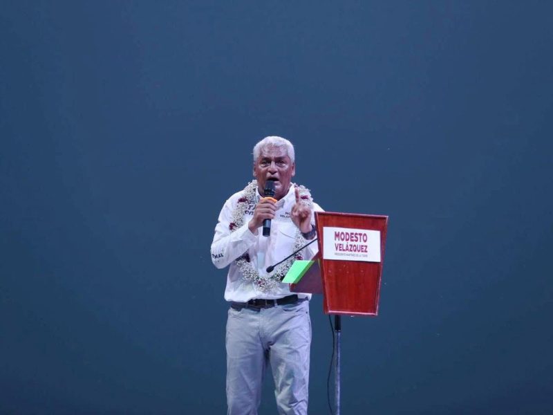 Modesto Velázquez Toral, virtual ganador de la alcaldía