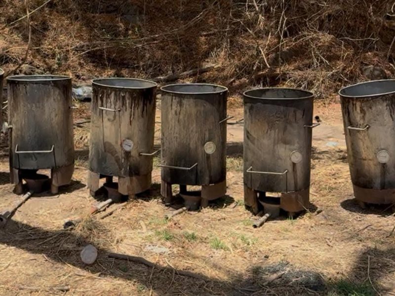 Aseguran narcolaboratorio móvil en distintas localidades de culiacan