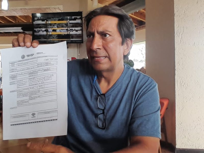 «Estoy vivo y sigo exigiendo protección» Ricardo Ordoñez