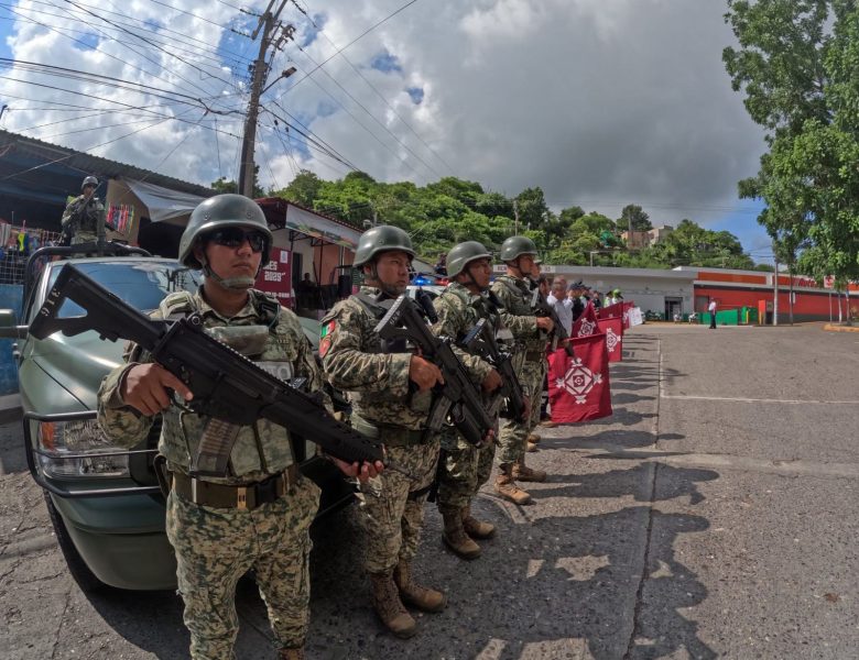 Guardia Nacional y ejercito mexicano refuerzan la seguridad