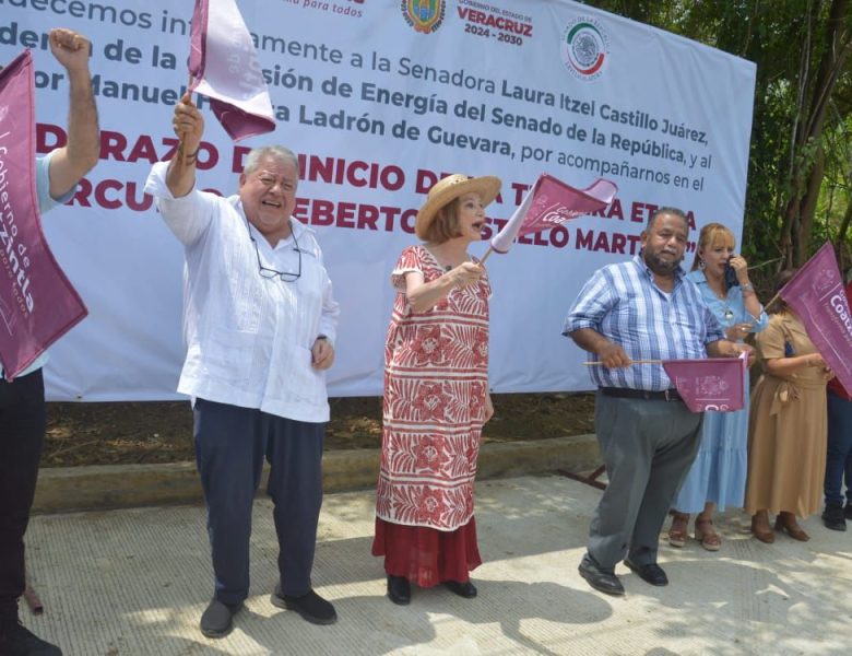 La 4T deja huella en Coatzintla con obras de desarrollo e integración regional