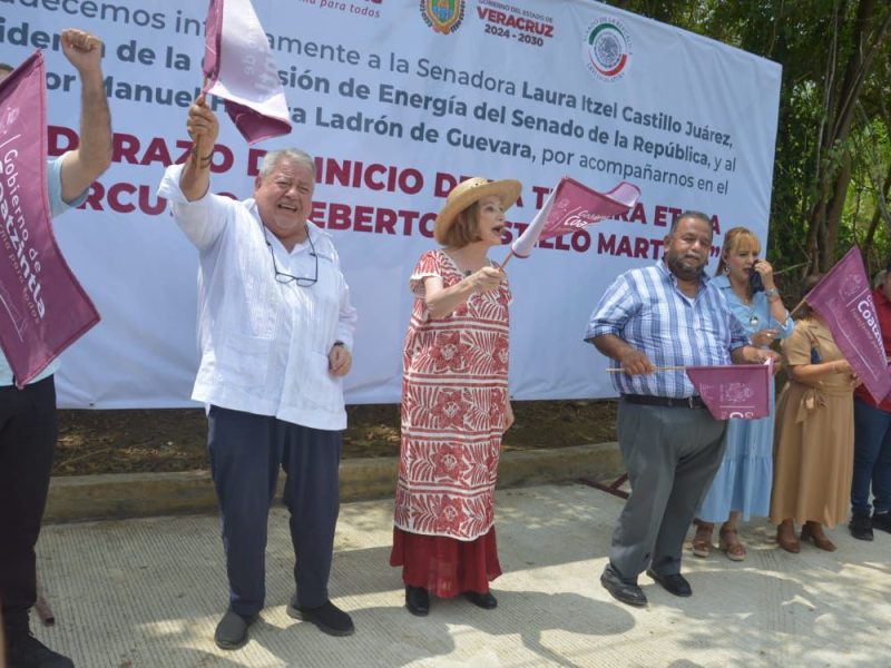 La 4T deja huella en Coatzintla con obras de desarrollo e integración regional