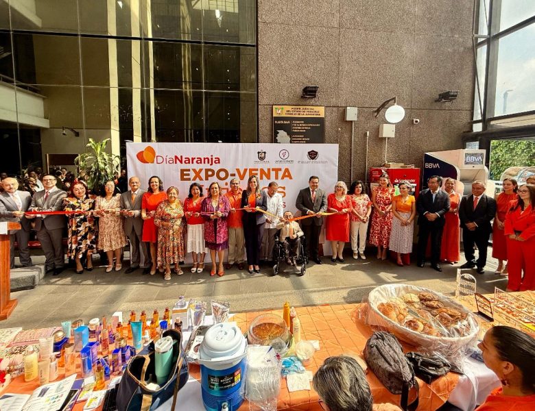 Realiza Poder Judicial del Estado la octava edición del “Bazar Naranja, Mujeres Emprendedoras”