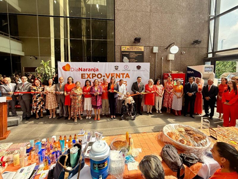 Realiza Poder Judicial del Estado la octava edición del “Bazar Naranja, Mujeres Emprendedoras”