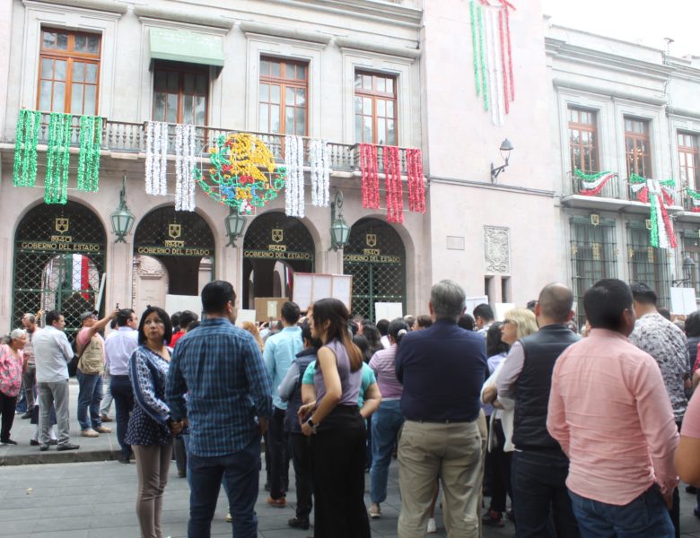 PC realiza segundo simulacro en Palacio de Gobierno