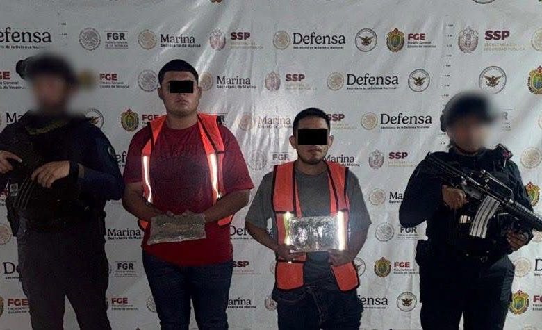 Detiene SSP a 20 presuntos infractores de la ley y logra la liberación de dos personas víctimas de secuestro virtual