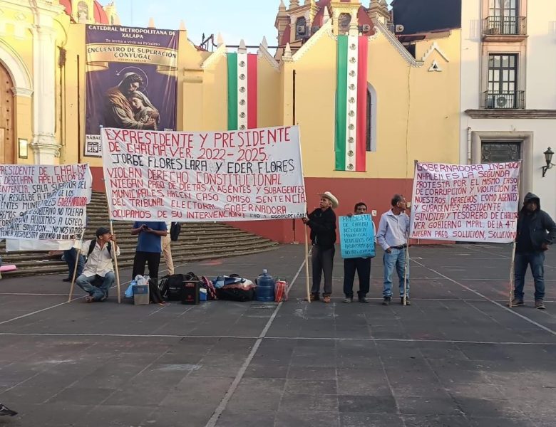Alcalde de Chalma no tiene dinero para pagarle a las autoridades auxiliares