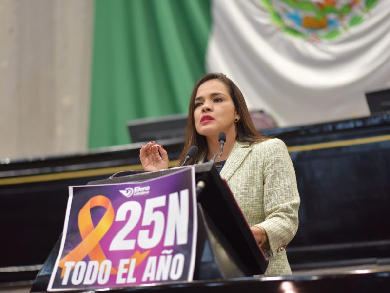 Convoca diputada a eliminar la violencia contra las mujeres en todos los ámbitos