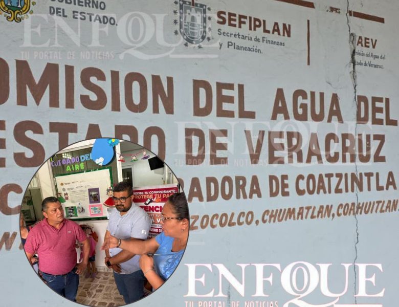 Protestan ciudadanos por falta de agua en Coatzintla