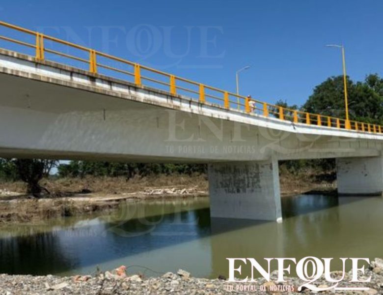 Reactivan paso provisional en puente Jolopo en Álamo