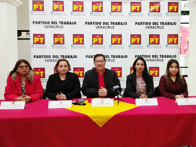 Excelente calificación de Rocío Nahle: PT Veracruz