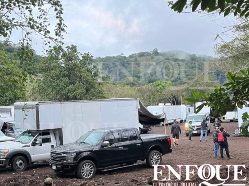 Inicia el rodaje de Salma Hayek en Catemaco