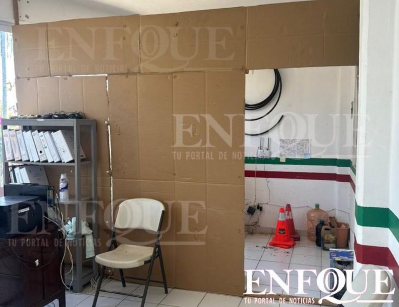 Palacio municipal de Tlaltetela en deplorables condiciones