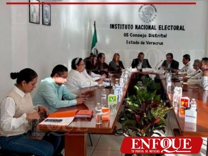 INE instala Consejo Distrital 05 para proceso extraordinario en Tamiahua